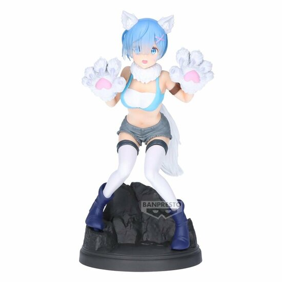 RE ZERO - Rem - Figure Espresto 18cm