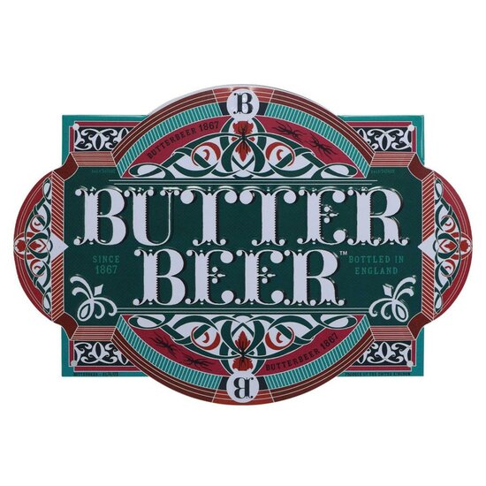 HARRY POTTER - Butter Beer - Metal Sign