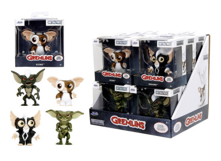 GREMLINS - Display of 6cm Figures - 4 Mod?les - 12pc - Wave 1