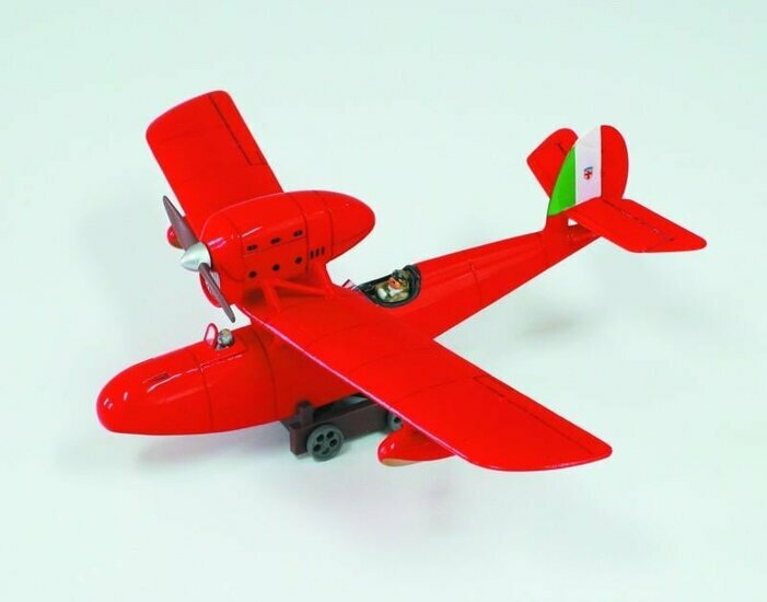 PORCO ROSSO - Savoia S.21 Prototype + Fio - Model Kit to paint 1/72