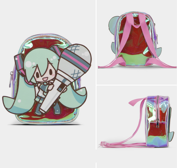 HATSUNE MIKU - Mini Backpack &#039;Shiny&#039; - 23x 16,5x 9,5cm