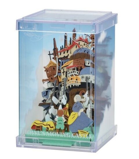 HOWL&#039;S MOVING CASTLE - Laundry Day - Paper Theater Cube