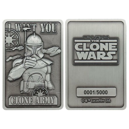 STAR WARS THE CLONE WARS - Captain Rex - Limited Edition Ingot