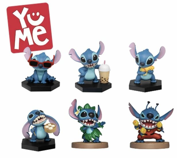 STITCH - Fun Series 2 - Assortiment 6 Figures Blind Box