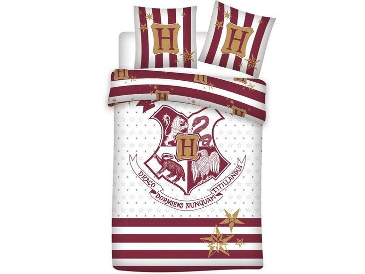 HARRY POTTER - Duvet Cover 240x220cm - Hogwarts &#039;100% Cotton&#039;