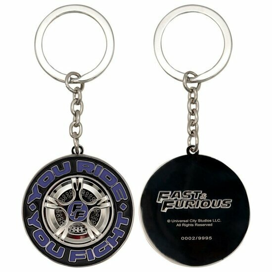 FAST &amp; FURIOUS - You Ride You Fight - Limited Edition Keyring