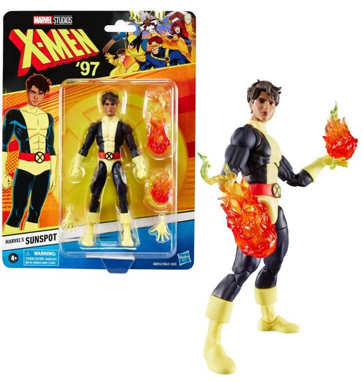 MARVEL - Marvel&#039;s Sunspot - Figure Legends Series 15cm