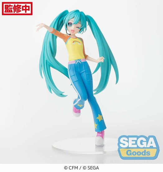 HATSUNE MIKU - Love costume - Statue Desktop x Decorate 17cm