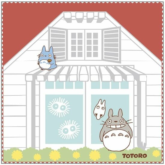 MY NEIGHBOR TOTORO - Satsuki &amp; Mei home - Mini Towel 25x25cm
