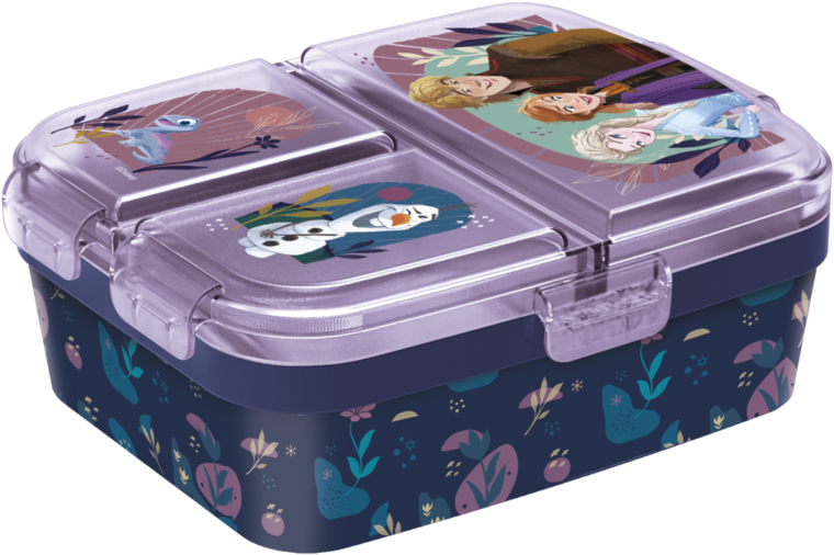 FROZEN - Elsa &amp; Anna - Lunch Box multi compartment