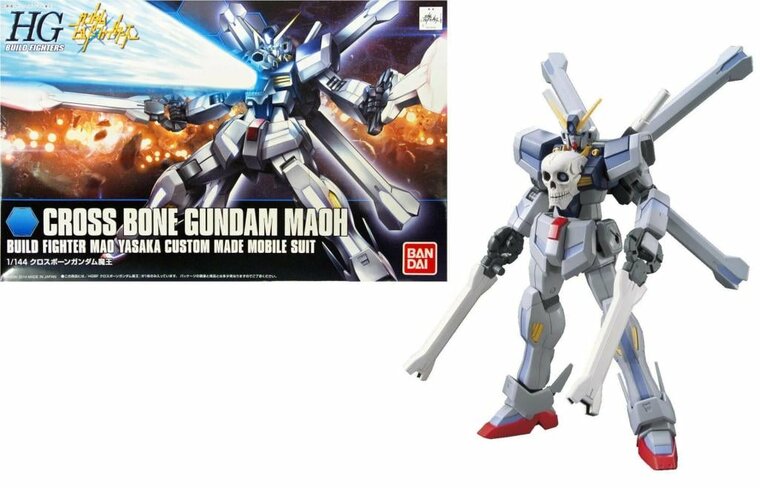 GUNDAM - HGBF 1/144 Cross Bone Gundam Maoh - Model Kit