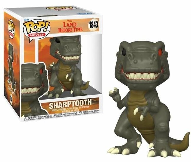 THE LAND BEFORE TIME - POP SUPER N? 1843 - Sharptooth