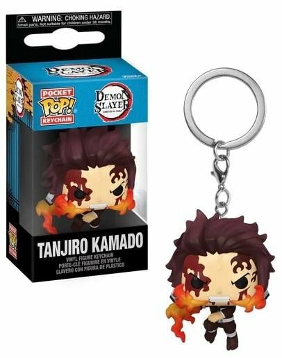 DEMON SLAYER - Pocket Pop Keychain - Tanjiro (Dancing Flash)