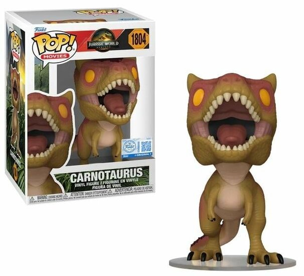 JURASSIC WORLD REBIRTH - POP Movies N? 1804 - Carnotaurus