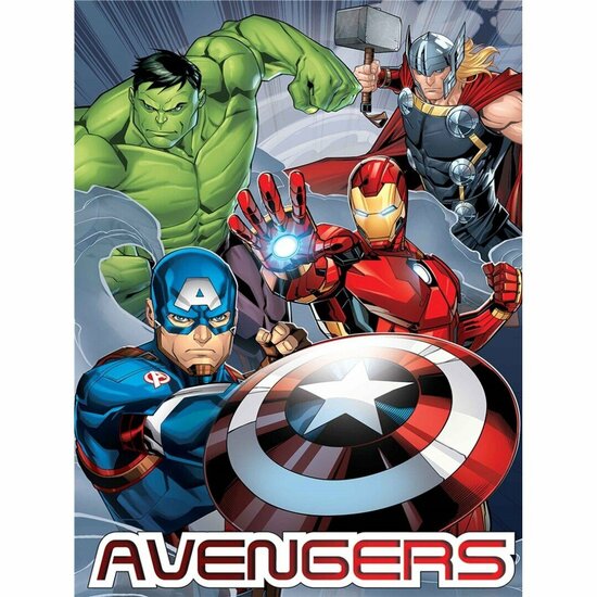 MARVEL - Flanel Blanket 110x150cm - Avengers