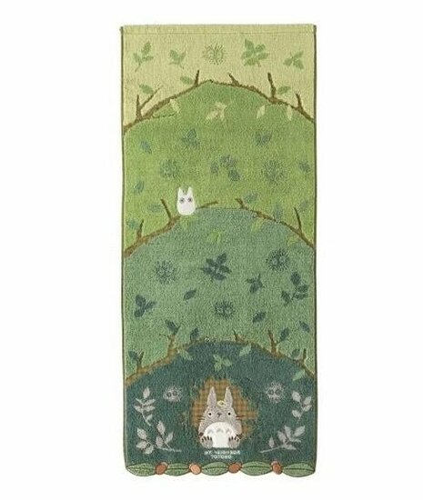 MY NEIGHBOR TOTORO - Totoro hiding in the tree - Towel 34x80cm