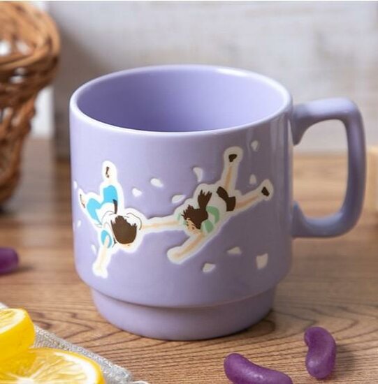 SPIRITED AWAY - Chihiro &amp; Haku - Embossed colour mug