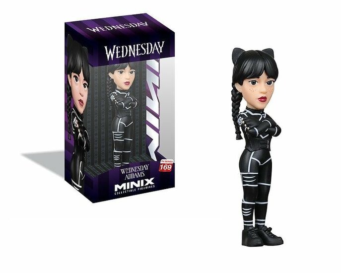 WEDNESDAY - Wednesday Addams as cat - Figure Minix 12cm
