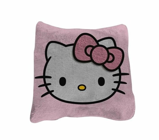 HELLO KITTY - Cushion Blanket