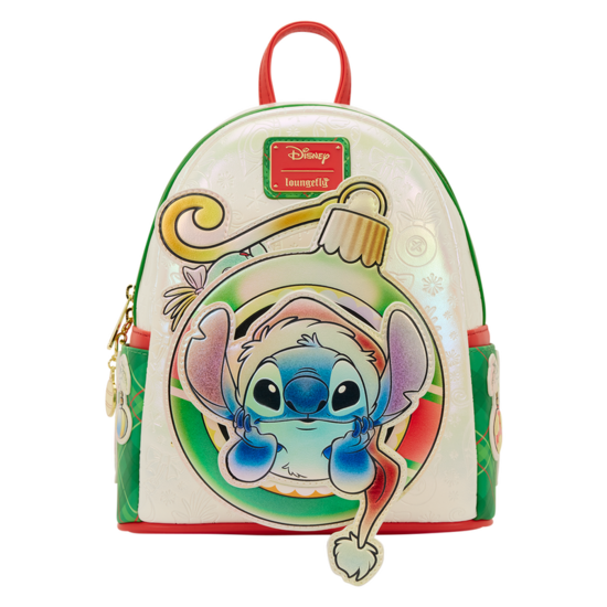 DISNEY - Lilo &amp; Stitch &quot;Holiday&quot; - Mini Backpack LoungeFly