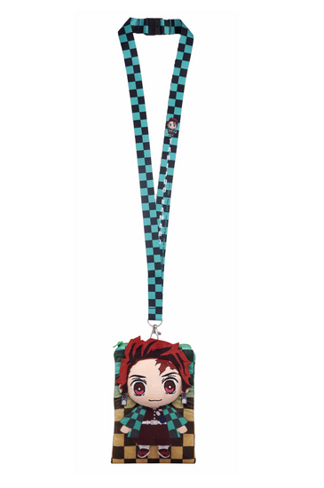 DEMON SLAYER - Tanjiro &quot;Deluxe&quot; - Lanyard with pouch card holder