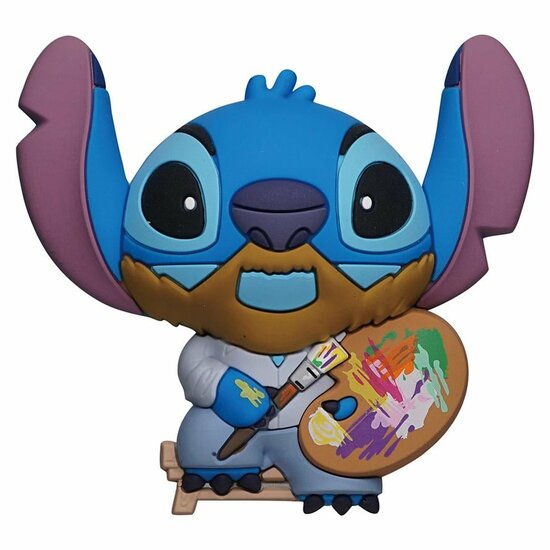 LILO &amp; STITCH - Stitch artist - 3D foam collectible magnet