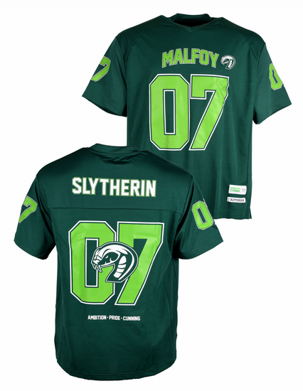 HARRY POTTER - Slytherin - T-Shirt Sports US Replica unisex (S)