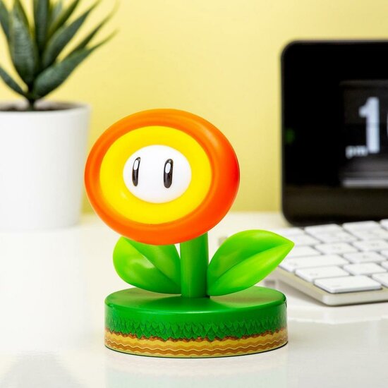 SUPER MARIO - Fire Flower - Icon Light 10cm