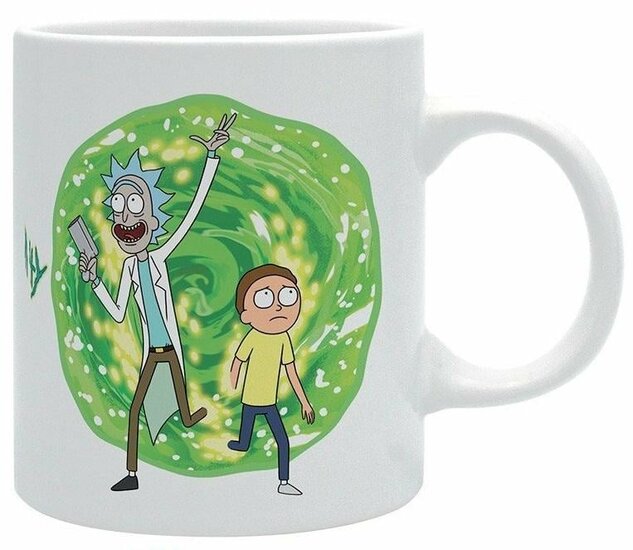 RICK &amp; MORTY - Mug 320 ml - Portal - Subli