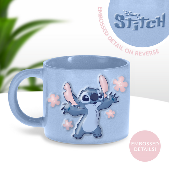 STITCH - Embossed Mug 400ml