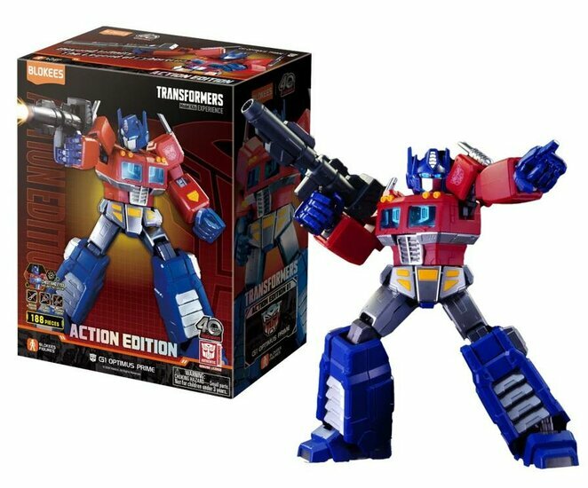 TRANSFORMERS - Optimus Prime G1 - Model Kit Classic Class Blokees