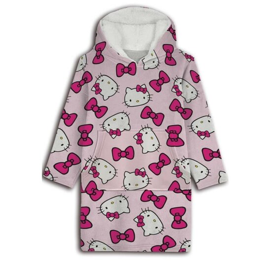 HELLO KITTY - Sweat Poncho - Adult Size