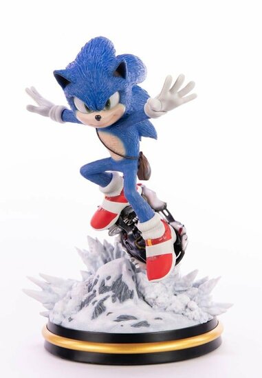 SONIC THE HEDGEHOG 2 - Sonic Mountain Chase - Statue 34cm