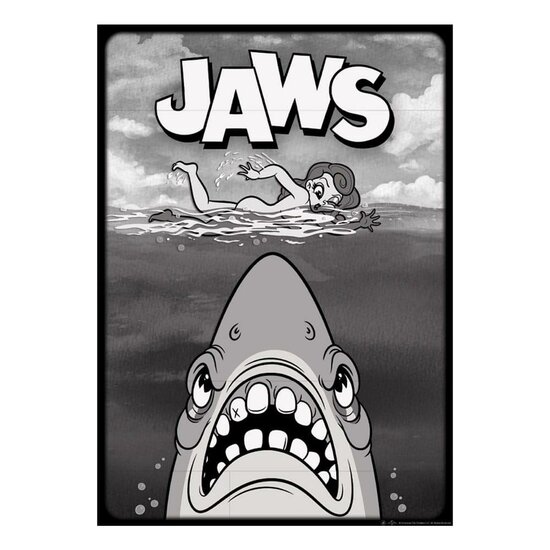 JAWS- Cartoon Style - Art Print - Limited Edition