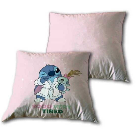 LILO &amp; STITCH - Sooo very tired - Cushion 35x35cm