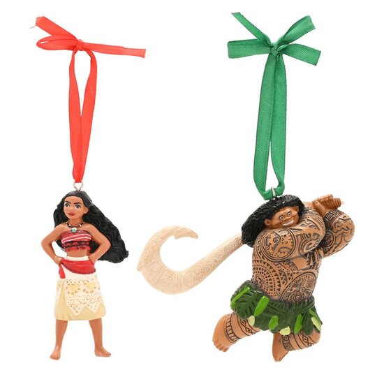 DISNEY - Moana &amp; Maui - Set of 2 Hanging Decoration
