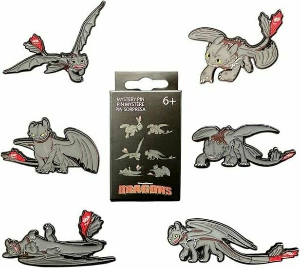 HOW TO TRAIN YOUR DRAGON - Toothless - Funko Blind Box Enamel Pins
