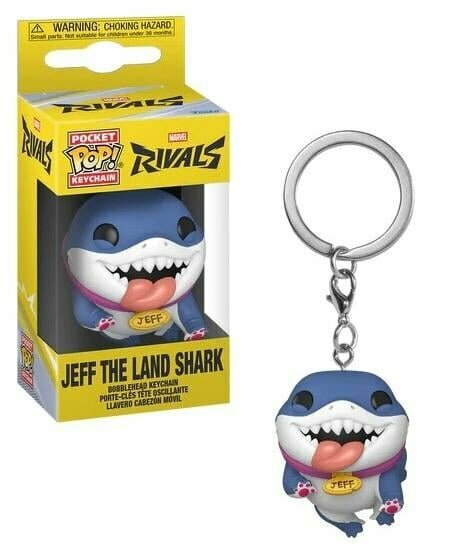 MARVEL RIVALS - Pocket Pop Keychain - Jeff the land shark