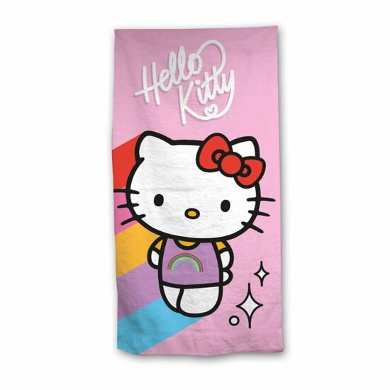 HELLO KITTY - Rainbow - Beach Towel 70x140cm