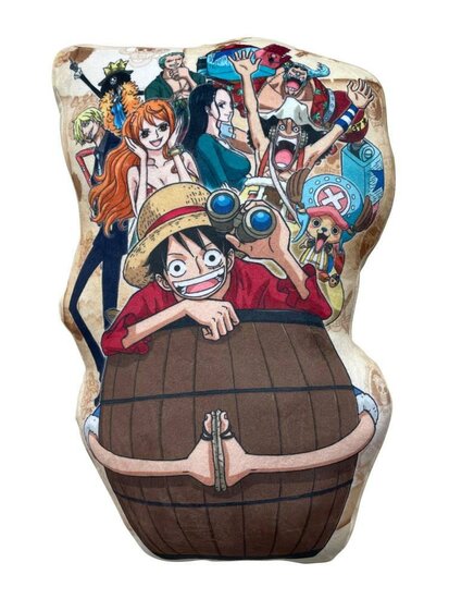 ONE PIECE - Luffy &amp; The Crew - Cushion Shaped