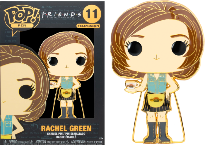 FRIENDS - Pop Large Enamel Pin N? 11 - Rachel