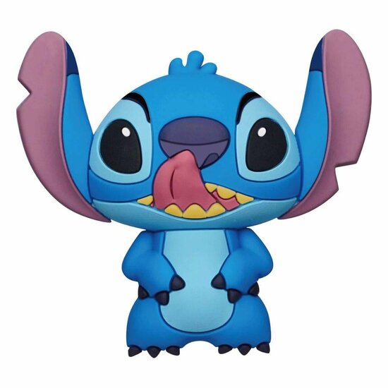 LILO &amp; STITCH - Stitch tongue in nose - 3D foam collectible magnet