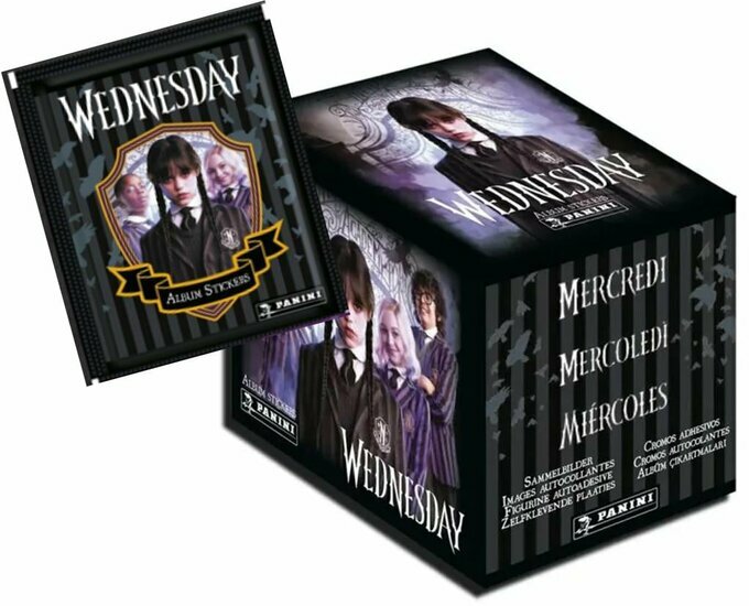 WEDNESDAY - Panini Display 36 Packet Stickers