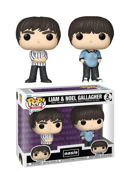 OASIS - POP Rocks - 2 Pack Liam &amp; Noel Gallagher