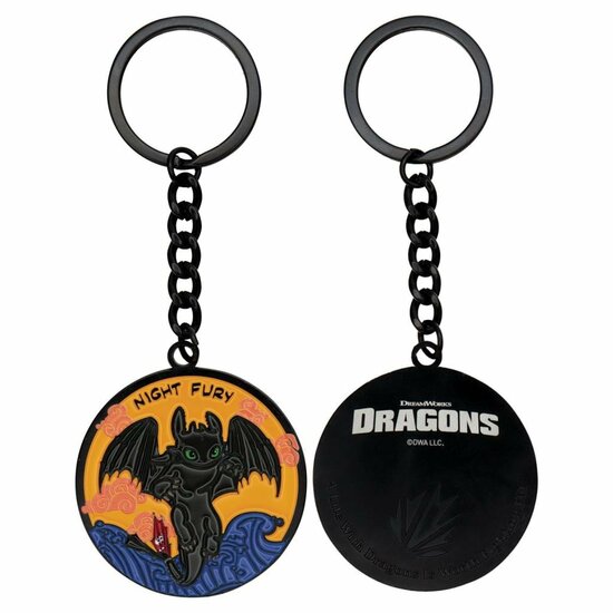 HOW TO TRAIN YOUR DRAGON - Night Fury - Limited Edition Keyring