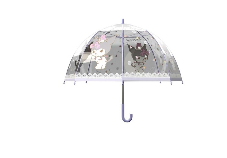 KUROMI - Manual Transparent Umbrella 48 cm