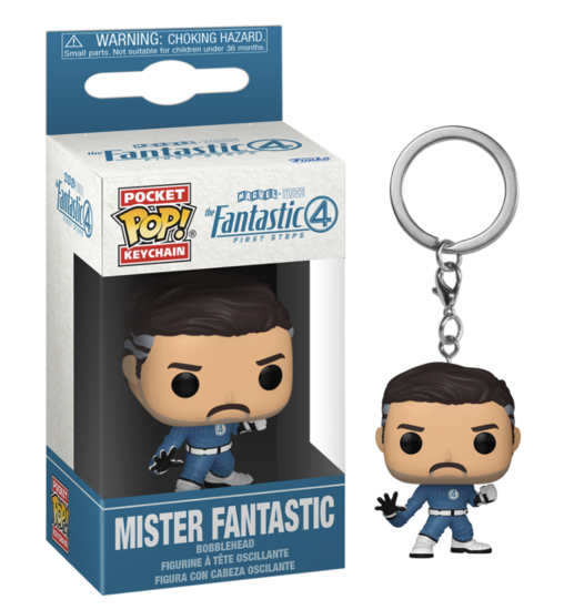 FANTASTIC FOUR - Pocket Pop Keychain - Mr. Fantastic