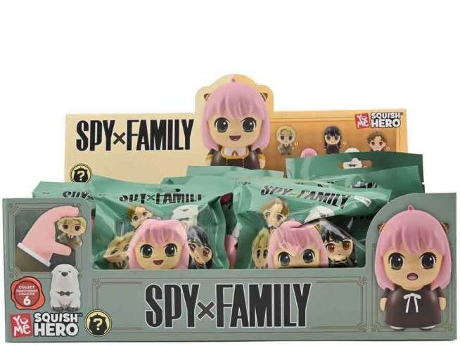 SPY X FAMILY - Squish Hero - Assortiment 12 Figures 7.6cm