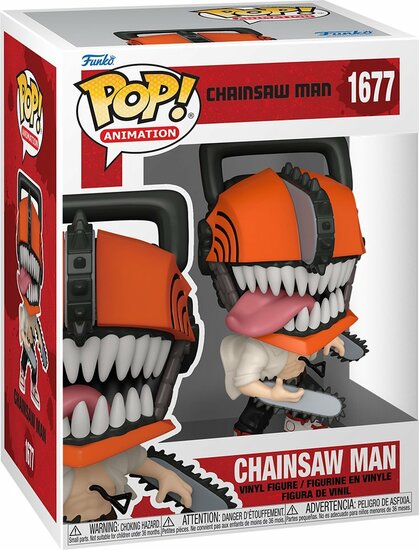 Chainsaw Man Chainsaw Man vinyl figuur 1677 Funko Pop! Chase Edition