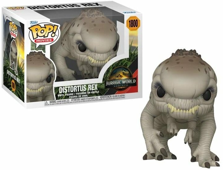 JURASSIC WORLD REBIRTH - POP Movies N? 1800 - Distortus Rex